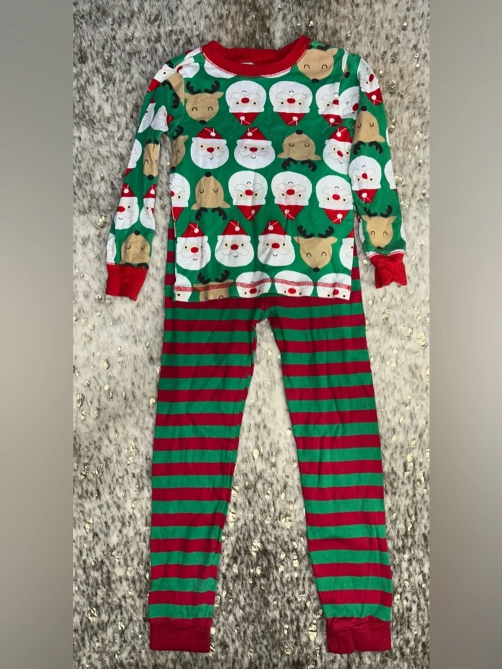 5 for $25🔥Just One You by Carter's Christmas Print Pajama Set 5T
